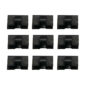 US Made Dash Bezel Retainer Clip Set (Set of 9) Fits 86-91 Wagoneer, J-Series
