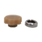 NOS Vacuum Wiper Knob (Caramel) Fits 46-64 Truck, Station Wagon
