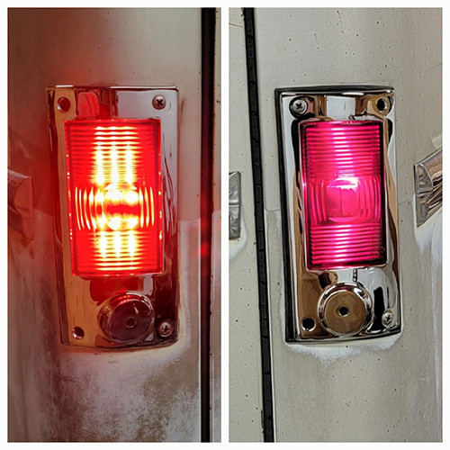 US Made LED Tail & Stop Light Conversion Assembly (Pair) Fits 52-64 Station Wagon