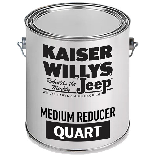 US Made Full-Base Paint Reducer (Quart) Fits 41-71 Jeep & Willys