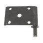 NOS Rear Drivers Side Lower Shock Mount Plate (cotter pin) Fits 46-64 CJ-2A, 3A, 3B, M38