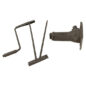 NOS 2-Piece Tire Jack Kit Fits: 41-71 Jeep & Willys