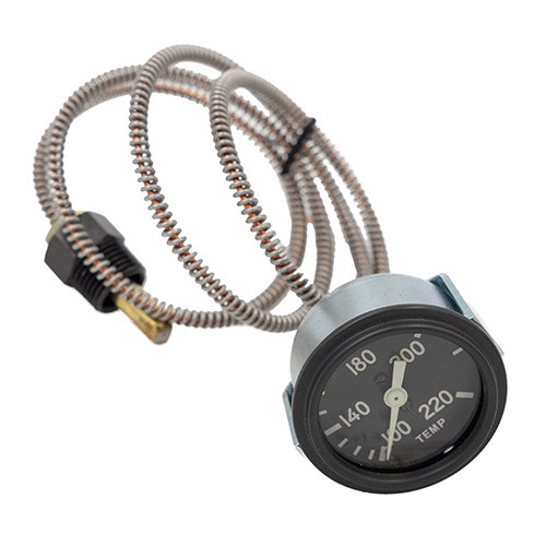 Original Reprduction Instrument Temperature Gauge Fits 46-66 CJ-2A, 3A, 3B, M38, M38A1