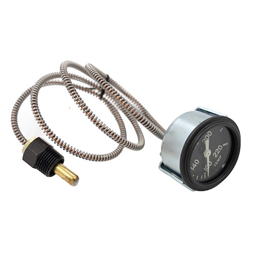 Original Reprduction Instrument Temperature Gauge Fits 46-66 CJ-2A, 3A, 3B, M38, M38A1