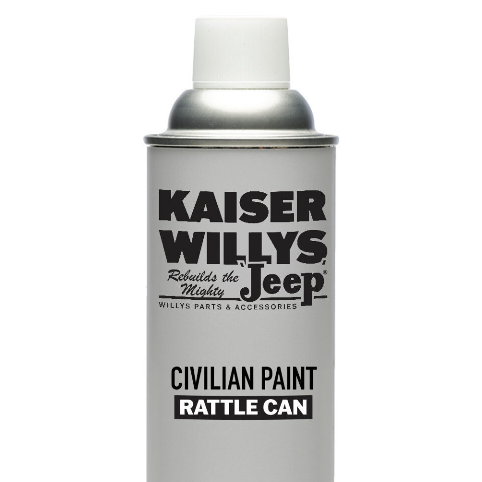 US Made Glenwood Green Paint (Rattle Can) Fits 41-71 Jeep & Willys