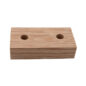 Wood Rear Hand Brake Cable Spacer Block (muffler clearance) Fits 46-64 Station Wagon with 4-134 & 6-226 engine