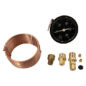 Original Reproduction Instrument Panel Oil Gauge With Tubing Fits 41-66 CJ-2A, 3A, 3B, M38, M38A1