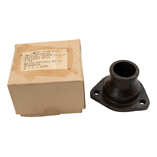 NOS Thermostat Housing Fits  50-71 Jeep & Willys with 4-134 & 6-161 F engine