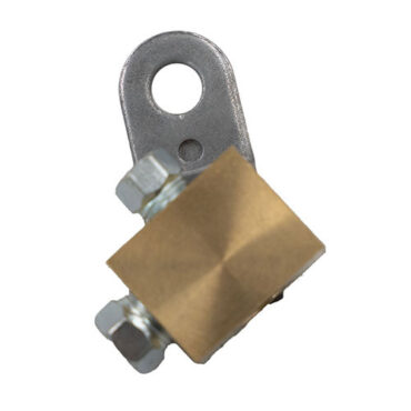 Brake Hose Tee Junction Fitting with Bracket (4 port) Fits 54-71 CJ-3B, 5, 6, DJ-3A