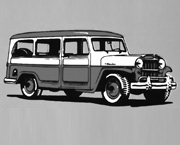 Banco de Imagens - Willys Station Wagon